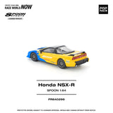 (Pre-Order) 1:64 Honda NSX-R -- SPOON Blue/Yellow -- Pop Race