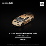 (Pre-Order) 1:64 Lamborghini Huracan STO -- Matte Gold -- Pop Race
