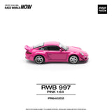 1:64 RWB 997 -- Pink -- Pop Race Porsche 911