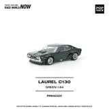 (Pre-Order) 1:64 Nissan Laurel C130 -- Dark Green -- Pop Race
