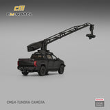 (Pre-Order) 1:64 Toyota Tundra - Movie Camera Car -- Black -- CM-Model