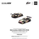 (Pre-Order) 1:64 China GT "Mumu" -- Uno Racing - #71 Mercedes-AMG GT3 -- Pop Race PR640562