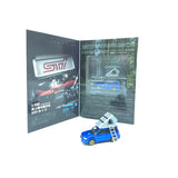 (Pre-Order) 1:64 Subaru Forester SG9 STI w/Car Camping Kit -- Blue -- Model-Model