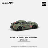 1:64 Toyota Supra GR A90 -- Darwin Pro 66G NWB in Army Green -- Pop Race