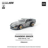 (Pre-Order) 1:64 Datsun 280ZX PANDEM -- Raw Metal Finish -- Pop Race
