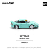 1:64 RWB 997 -- "Tiffany" Blue -- Pop Race Porsche 911