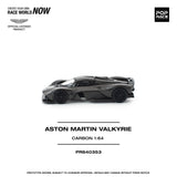 (Pre-Order) 1:64 Aston Martin Valkyrie -- Carbon Edition -- Pop Race