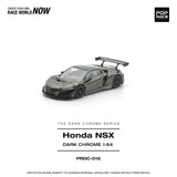 (Pre-Order) 1:64 Honda NSX GT3 EVO 2022 -- Dark Chrome Series -- Pop Race