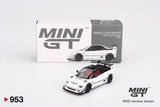 1:64 Mazda AZ-1 Liberty Walk LB40 -- White Tokyo Auto Salon -- Mini GT MGT00953