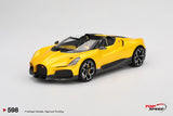 1:18 Bugatti W16 Mistral -- Yellow -- TopSpeed Model TS0598