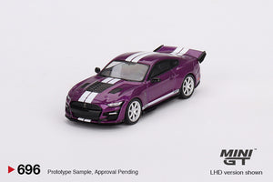 1:64 Shelby Mustang GT500 Dragon Snake Concept -- Fuchsia Metallic -- Mini GT Fo