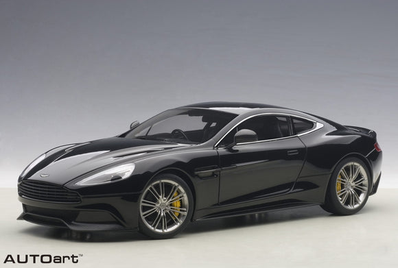 1:18 Aston Martin Vanquish -- Onyx Black -- AUTOart 70247