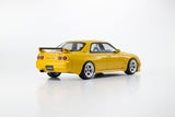(Pre-Order) 1:18 Nissan Skyline R33 GT-R Autech Ver. Tuned by NISMO -- Yellow -- Kyosho: Samurai