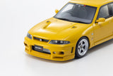 (Pre-Order) 1:18 Nissan Skyline R33 GT-R Autech Ver. Tuned by NISMO -- Yellow -- Kyosho: Samurai