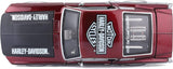 1:24 1967 Ford Mustang GT -- Harley-Davidson Grey/Maroon -- Maisto