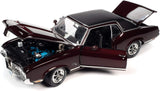1:18 1970 Oldsmobile Cutlass SX -- Burgundy -- American Muscle