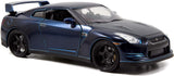 1:24 Brian's 2009 Nissan R35 GT-R -- Navy -- Fast & Furious JADA