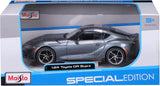 1:24 Toyota GR Supra (A90) 2022 -- Grey -- Maisto
