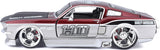 1:24 1967 Ford Mustang GT -- Harley-Davidson Grey/Maroon -- Maisto