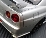 (Pre-Order) 1:18 Nissan Skyline NISMO R34 GT-R Z-tune -- Test 2004 Suzuka -- Ignition Model IG3638