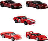 1:64 Ferrari 5 Pack Car Set -- 365, Dino, F40, SF90, 12Cilindri -- Hot Wheels