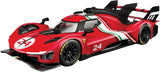 1:18 2024 Ferrari 499P Modificata -- #24 Red w/Italian Flag Stripe -- Bburago