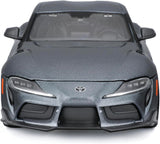 1:24 Toyota GR Supra (A90) 2022 -- Grey -- Maisto