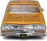 1:25 1965 Chevrolet El Camino Lowrider -- Gold Metallic -- Maisto Design (1:24)