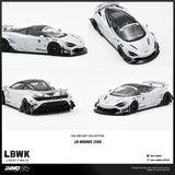 (Pre-Order) 1:64 McLaren 720S Liberty Walk -- White/Black -- INNO64