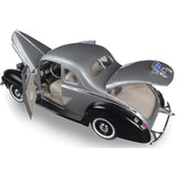 1:18 1940 Ford Deluxe -- Grey/Black -- MotorMax: Timeless Classics