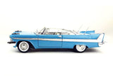 1:18 1958 Plymouth Fury -- Light Blue -- MotorMax: Timeless Classics