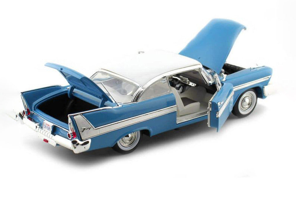 シボレーインパラ1958 Plymouth Fury 1:18 ROAD2RACEMODELS 1:18 1958 Plymouth Fury Christine częściowo