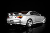 (Pre-Order) 1:18 Nissan Silvia S15 Spec-R Aero 1999 -- Sparkling Silver -- Motorhelix M83002