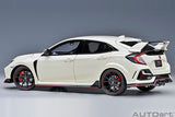 1:18 Honda Civic Type R (FK8) 2021 -- Championship White -- AUTOart 73220