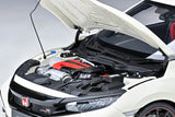 1:18 Honda Civic Type R (FK8) 2021 -- Championship White -- AUTOart 73220