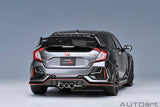 1:18 Honda Civic Type R (FK8) 2021 -- Polished Metal Metallic -- AUTOart 73221