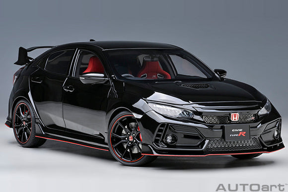 1:18 Honda Civic Type R (FK8) 2021 -- Crystal Black Pearl -- AUTOart