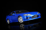 (Pre-Order) 1:18 Nissan Silvia S15 Spec-R Aero 1999 -- Brilliant Blue -- Motorhelix M83003