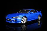 (Pre-Order) 1:18 Nissan Silvia S15 Spec-R Aero 1999 -- Brilliant Blue -- Motorhelix M83003