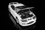 (Pre-Order) 1:18 Nissan Silvia S15 Spec-R Aero 1999 -- Pearl White -- Motorhelix M83001