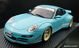 (Pre-Order) 1:18 RWB 997 -- Turquoise Blue -- Ignition Model Porsche IG3257