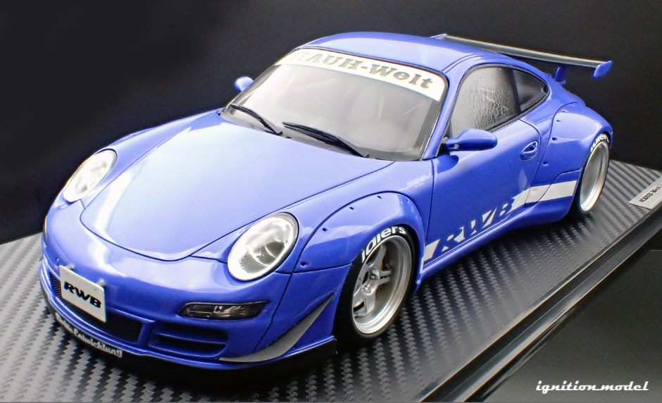 1:18 RWB 997 -- Blue -- Ignition Model Porsche 911 IG3256 1:18 RWB 997 -- Blue -- Ignition Model Porsche 911 IG3256