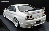 (Pre-Order) 1:18 NISMO 400R (BCNR33) -- White -- Ignition Model IG3653