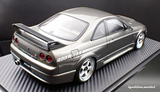 (Pre-Order) 1:18 NISMO 400R (BCNR33) -- Dark Gray Metallic -- Ignition Model IG3656