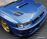 (Pre-Order) 1:18 Subaru Impreza WRX Type R STI Version V (GC8) -- Blue Metallic -- Ignition Model IG3540