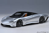 1:18 McLaren Speedtail -- Supernova Silver -- AUTOart