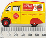 1:76 (OO) Commer Q25 Van -- Coca-Cola Red/Yellow -- Oxford 76CM010CC