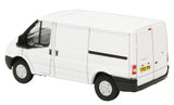 1:76 (OO) Ford Transit MkV SWB Low Roof -- Frozen White -- Oxford 76FT036