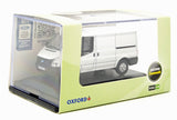 1:76 (OO) Ford Transit MkV SWB Low Roof -- Frozen White -- Oxford 76FT036