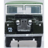 1:76 (OO) Land Rover Series I -- Canvas (Rails) Bronze Green -- Oxford 76LAN1880